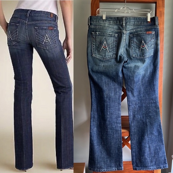 7 For All Mankind Denim - Y2K 7 for all Mankind 7 FAM Vintage A Pocket Flare/Bootcut U0130055U
